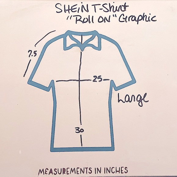 SHEIN “Roll On Down The Highway” T Shirt. Size Large - Picture 8 of 9